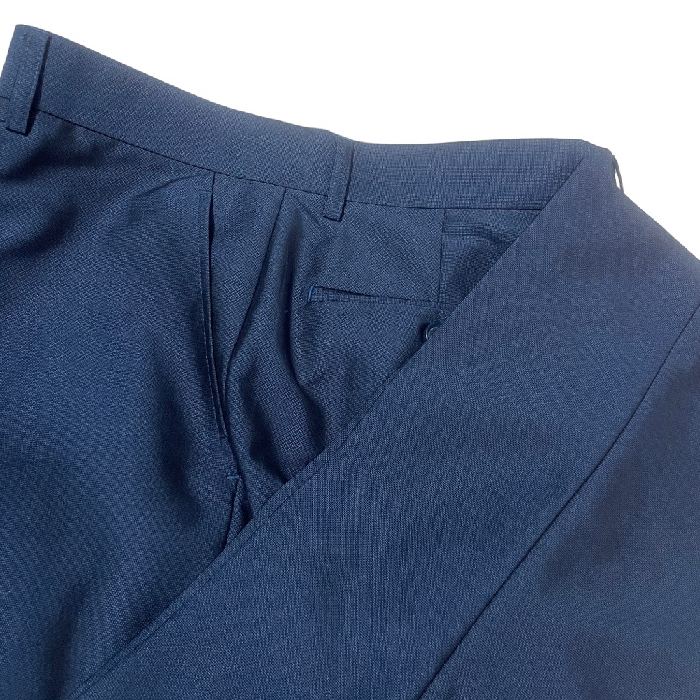 Giorgio Fiorelli 42 /‎ 36 Blue Dress Italy Pants Superfine